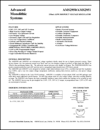 AMS2951CP-3.0 Datasheet
