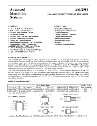AMS2954AC-3.0 Datasheet