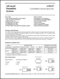 AMS317ACM-2.85 Datasheet