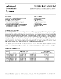 AMS385-1.2CS Datasheet