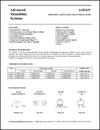 AMS431LCM Datasheet