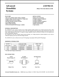 AMS78L08S Datasheet