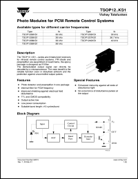 TSOP1240SM1 Datasheet
