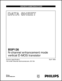 BSP126 Datasheet