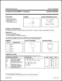 IRF540 Datasheet