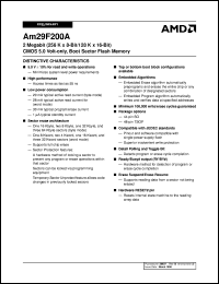AM29F200AT-70EIB Datasheet