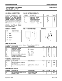 PHB24N03LT Datasheet