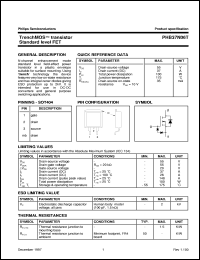 PHB37N06LT Datasheet