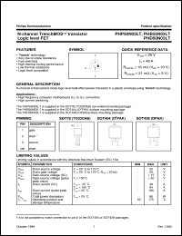 PHP5N40E Datasheet