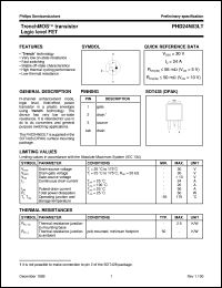 PHD24N03LT Datasheet