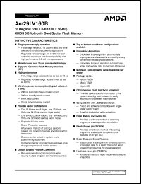 AM29F160BB-90EC Datasheet