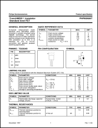 PHP60N06LT Datasheet