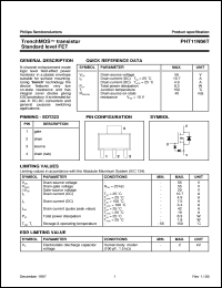 PHT11N06LT Datasheet