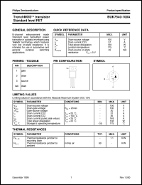 BUK7540-100A Datasheet