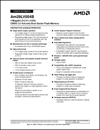 AM29LV004BB-90REI Datasheet