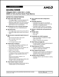 AM29LV200BT-90ECB Datasheet