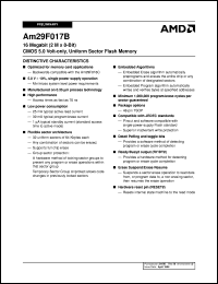 AM29F017B-90FCB Datasheet