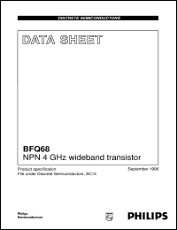 BFQ68 Datasheet