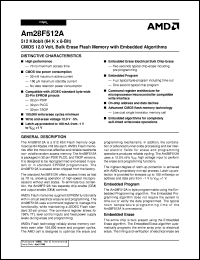 AM28F512A-90PIB Datasheet