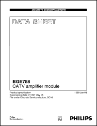 BGE67BO Datasheet