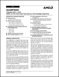 AM28F020A-90EEB Datasheet