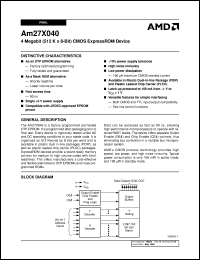 AM27X040-200JI Datasheet