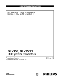 BLV958 Datasheet
