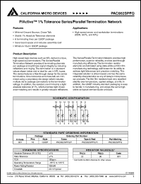 PAC002DTFQ Datasheet