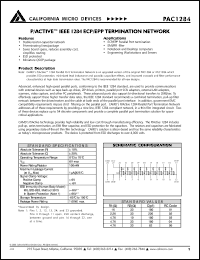 PAC121GTL Datasheet