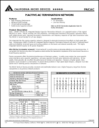 PAC750/500ACQ Datasheet