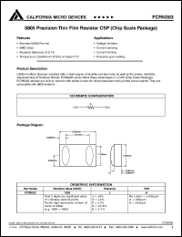 FCRN3031003D Datasheet