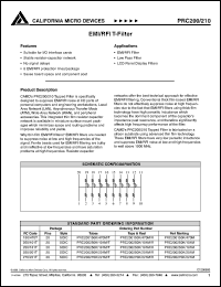 PRC210250/201M Datasheet