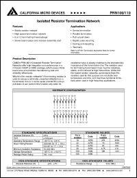 PRN1102433R0J Datasheet
