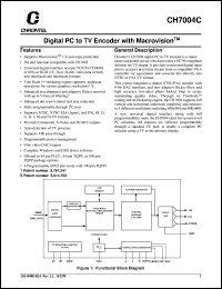 CH7007A-V Datasheet