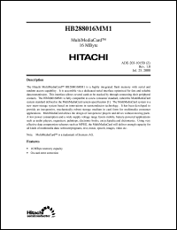 HB288016MM1 Datasheet