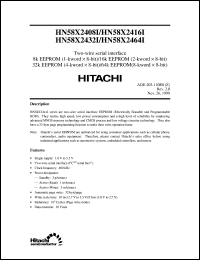 HN58X2464FPI Datasheet