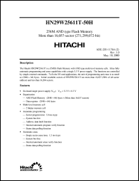 HN29W25611T-50 Datasheet