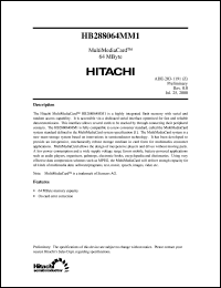 HB288064MM1 Datasheet
