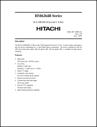 HM6264BLFP-10LT Datasheet