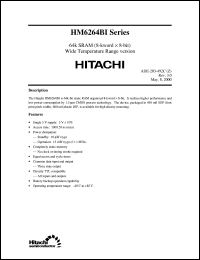 HM6264BLFP-8LT Datasheet