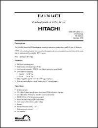 HA13614FH Datasheet