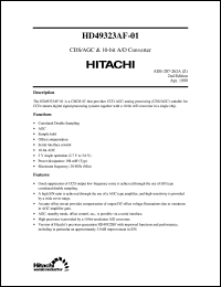 HD49323AF-01 Datasheet