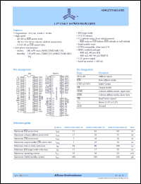 AS4LC256K16E0-35TC Datasheet