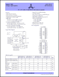 AS7C1025A-20TJC Datasheet