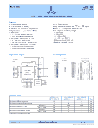 AS7C31024-20TJC Datasheet