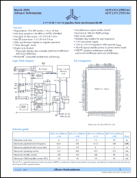 AS7C33512PFS18A-133TQI Datasheet