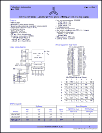 AS6UA25617-BC Datasheet
