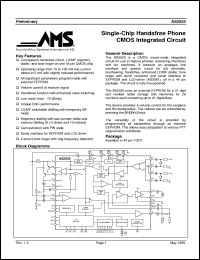 AS2525 Datasheet