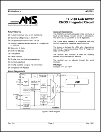 AS2591 Datasheet