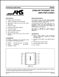 AS3801 Datasheet